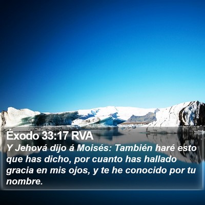 Éxodo 33:17 RVA Bible Verse Image