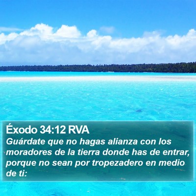 Éxodo 34:12 RVA Bible Verse Image