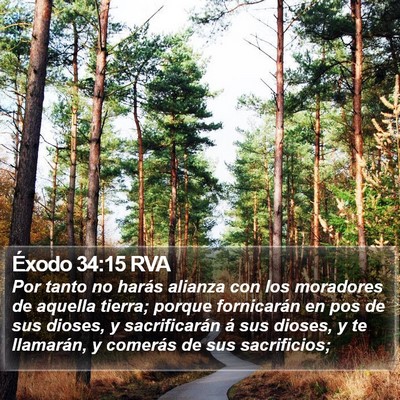 Éxodo 34:15 RVA Bible Verse Image