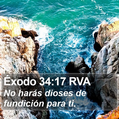 Éxodo 34:17 RVA Bible Verse Image