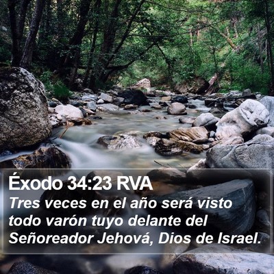 Éxodo 34:23 RVA Bible Verse Image