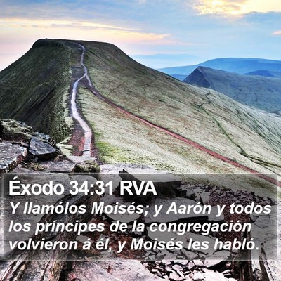Éxodo 34:31 RVA Bible Verse Image