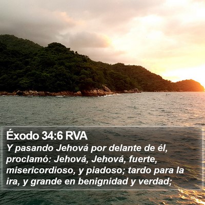 Éxodo 34:6 RVA Bible Verse Image