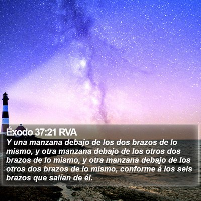 Éxodo 37:21 RVA Bible Verse Image
