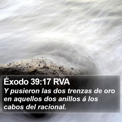 Éxodo 39:17 RVA Bible Verse Image
