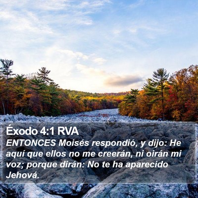 Éxodo 4:1 RVA Bible Verse Image