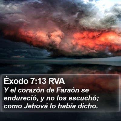 Éxodo 7:13 RVA Bible Verse Image
