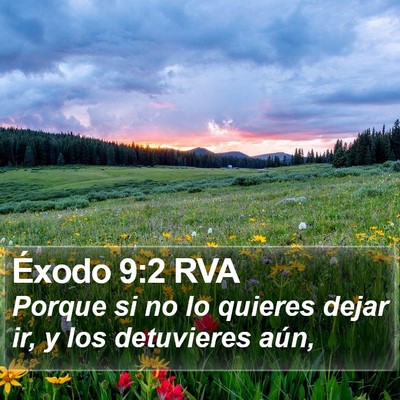 Éxodo 9:2 RVA Bible Verse Image