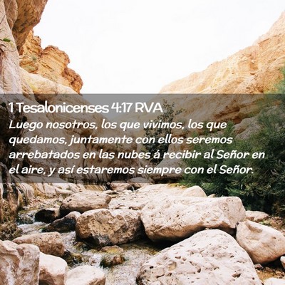 Picture 02 - 1 Tesalonicenses 4:17 RVA - Luego nosotros, los que vivimos, los que - Bible Verse Picture