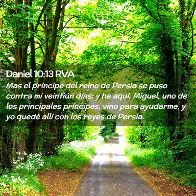 Picture 02 - Daniel 10:13 RVA - Mas el príncipe del reino de Persia se puso - Bible Verse Picture
