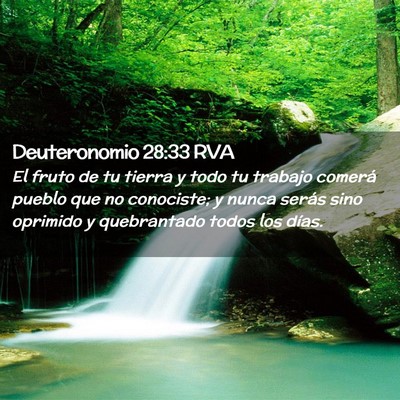 Picture 02 - Deuteronomio 28:33 RVA - El fruto de tu tierra y todo tu trabajo comerá - Bible Verse Picture