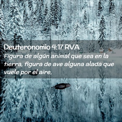 Picture 02 - Deuteronomio 4:17 RVA - Figura de algún animal que sea en la tierra, - Bible Verse Picture