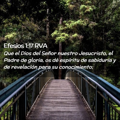 Picture 02 - Efesios 1:17 RVA - Que el Dios del Señor nuestro Jesucristo, el - Bible Verse Picture