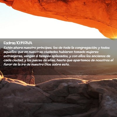Picture 02 - Esdras 10:14 RVA - Estén ahora nuestro príncipes, los de toda la - Bible Verse Picture