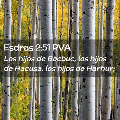 Picture 02 - Esdras 2:51 RVA - Los hijos de Bacbuc, los hijos de Hacusa, los - Bible Verse Picture