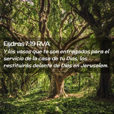 Picture 02 - Esdras 7:19 RVA - Y los vasos que te son entregados para el - Bible Verse Picture