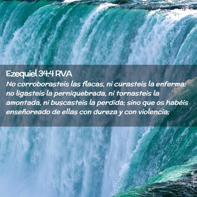 Picture 02 - Ezequiel 34:4 RVA - No corroborasteis las flacas, ni curasteis la - Bible Verse Picture