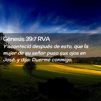 Picture 02 - Génesis 39:7 RVA - Y aconteció después de esto, que la mujer de su - Bible Verse Picture