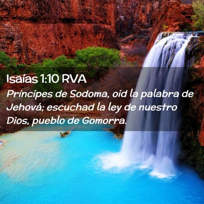 Picture 02 - Isaías 1:10 RVA - Príncipes de Sodoma, oid la palabra de Jehová; - Bible Verse Picture