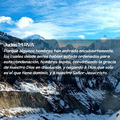 Picture 02 - Judas 1:4 RVA - Porque algunos hombres han entrado - Bible Verse Picture