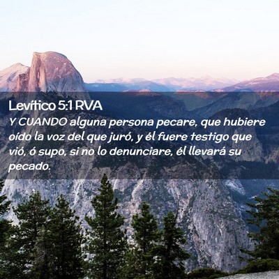 Picture 02 - Levítico 5:1 RVA - Y CUANDO alguna persona pecare, que hubiere oído - Bible Verse Picture