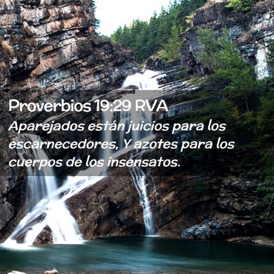 Picture 02 - Proverbios 19:29 RVA - Aparejados están juicios para los - Bible Verse Picture