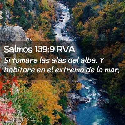 Picture 02 - Salmos 139:9 RVA - Si tomare las alas del alba, Y habitare en el - Bible Verse Picture