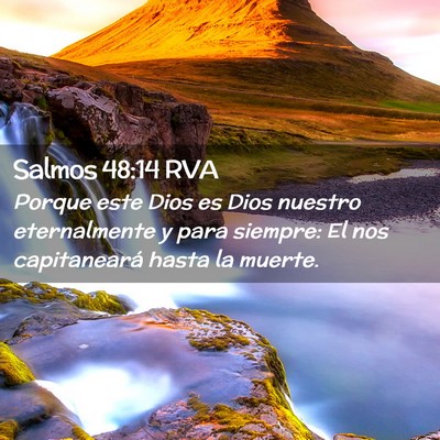 Picture 02 - Salmos 48:14 RVA - Porque este Dios es Dios nuestro eternalmente y - Bible Verse Picture