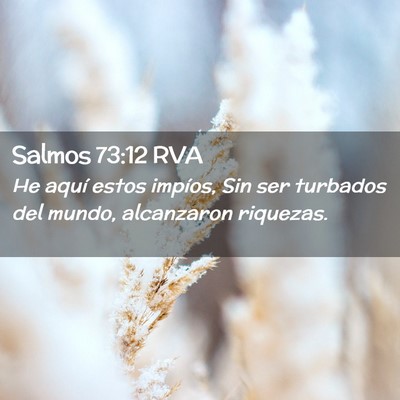 Picture 02 - Salmos 73:12 RVA - He aquí estos impíos, Sin ser turbados del - Bible Verse Picture