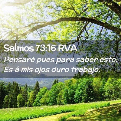 Picture 02 - Salmos 73:16 RVA - Pensaré pues para saber esto: Es á mis ojos - Bible Verse Picture