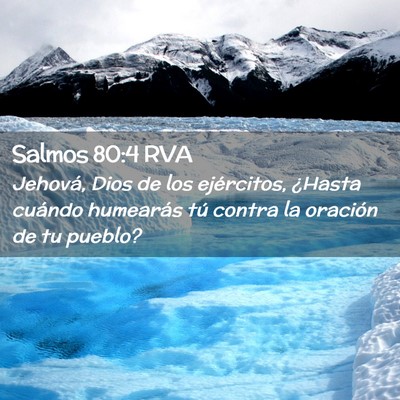 Picture 02 - Salmos 80:4 RVA - Jehová, Dios de los ejércitos, ¿Hasta cuándo - Bible Verse Picture