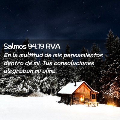 Picture 02 - Salmos 94:19 RVA - En la multitud de mis pensamientos dentro de mí, - Bible Verse Picture