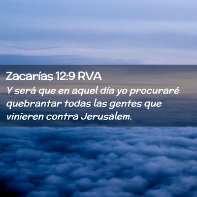Picture 02 - Zacarías 12:9 RVA - Y será que en aquel día yo procuraré - Bible Verse Picture