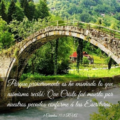 Picture 03 - 1 Corintios 15:3 RVA - Porque primeramente os he enseñado lo que - Bible Verse Picture