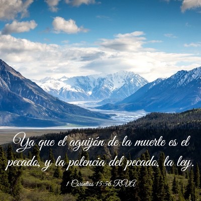 Picture 03 - 1 Corintios 15:56 RVA - Ya que el aguijón de la muerte es el pecado, y - Bible Verse Picture