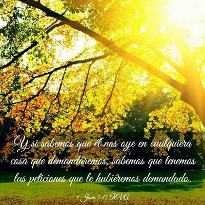 Picture 03 - 1 Juan 5:15 RVA - Y si sabemos que él nos oye en cualquiera cosa - Bible Verse Picture