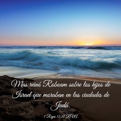 Picture 03 - 1 Reyes 12:17 RVA - Mas reinó Roboam sobre los hijos de Israel que - Bible Verse Picture