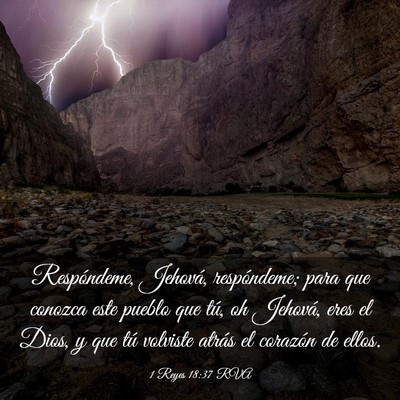 Picture 03 - 1 Reyes 18:37 RVA - Respóndeme, Jehová, respóndeme; para que - Bible Verse Picture