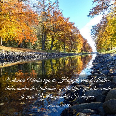 Picture 03 - 1 Reyes 2:13 RVA - Entonces Adonía hijo de Haggith vino á - Bible Verse Picture