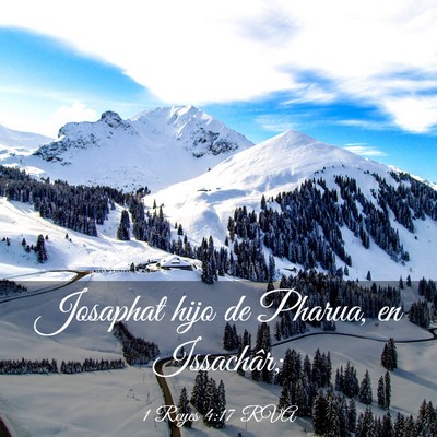 Picture 03 - 1 Reyes 4:17 RVA - Josaphat hijo de Pharua, en - Bible Verse Picture
