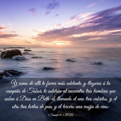 Picture 03 - 1 Samuel 10:3 RVA - Y como de allí te fueres más adelante, y - Bible Verse Picture