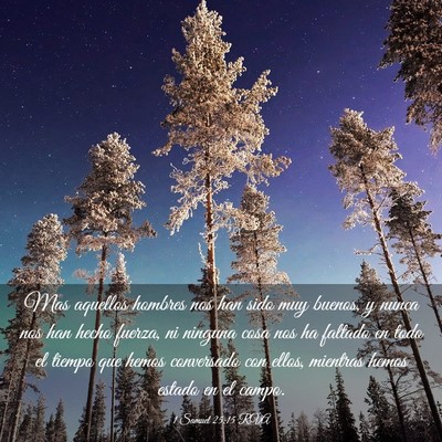 Picture 03 - 1 Samuel 25:15 RVA - Mas aquellos hombres nos han sido muy buenos, y - Bible Verse Picture