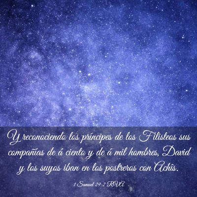 Picture 03 - 1 Samuel 29:2 RVA - Y reconociendo los príncipes de los Filisteos - Bible Verse Picture