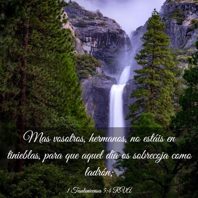 Picture 03 - 1 Tesalonicenses 5:4 RVA - Mas vosotros, hermanos, no estáis en tinieblas, - Bible Verse Picture