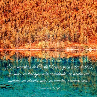 Picture 03 - 2 Corintios 11:23 RVA - ¿Son ministros de Cristo? (como poco sabio - Bible Verse Picture