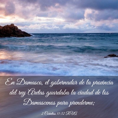 Picture 03 - 2 Corintios 11:32 RVA - En Damasco, el gobernador de la provincia del rey - Bible Verse Picture