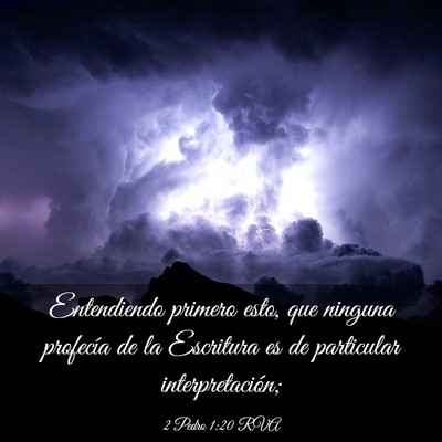 Picture 03 - 2 Pedro 1:20 RVA - Entendiendo primero esto, que ninguna profecía - Bible Verse Picture