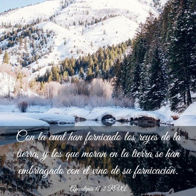 Picture 03 - Apocalipsis 17:2 RVA - Con la cual han fornicado los reyes de la tierra, - Bible Verse Picture