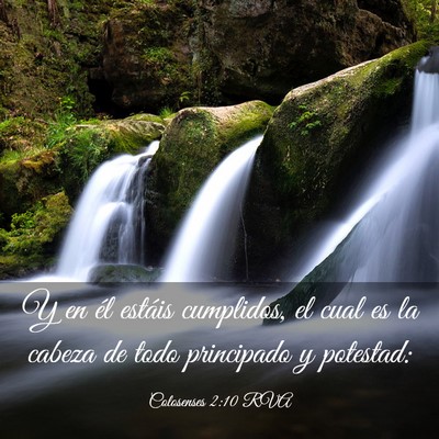 Picture 03 - Colosenses 2:10 RVA - Y en él estáis cumplidos, el cual es la cabeza - Bible Verse Picture