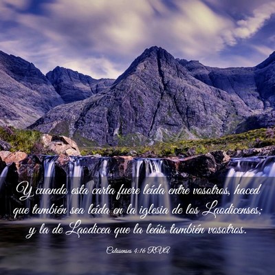 Picture 03 - Colosenses 4:16 RVA - Y cuando esta carta fuere leída entre vosotros, - Bible Verse Picture
